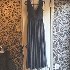 Charcoal Grey Formal Dress, Kennedy Blue “Brittany”